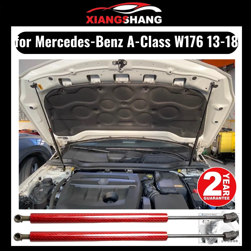 for Mercedes-Benz A-Class W176 2013-2018 Auto Bonnet Modify Gas Struts Lift Support Shock Damper
for Mercedes-Benz A-Class W176 2013-2018 Auto Bonnet Modify Gas Struts Lift Support Shock Damper