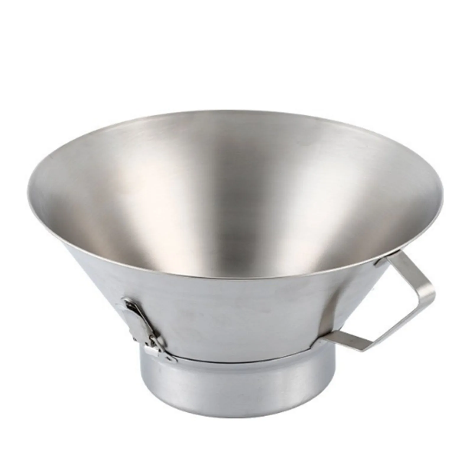 French Fries Oil Strainer 304 Stainless Steel Grease Funnel Food Draining Bowl with Oil Catcher for Home Kitchen Commercial
French Fries Oil Strainer 304 Stainless Steel Grease Funnel Food Draining Bowl with Oil Catcher for Home Kitchen Commercial