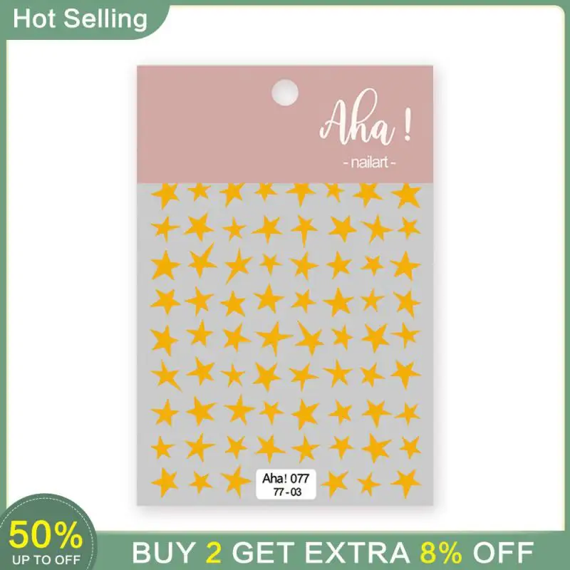 Star Stickers Lasting Water Proof Nail Decoration Stickers Nail Art Stickers Simple Adhesive Stickers Fashion Decoration Fashion
Star Stickers Lasting Water Proof Nail Decoration Stickers Nail Art Stickers Simple Adhesive Stickers Fashion Decoration Fashion