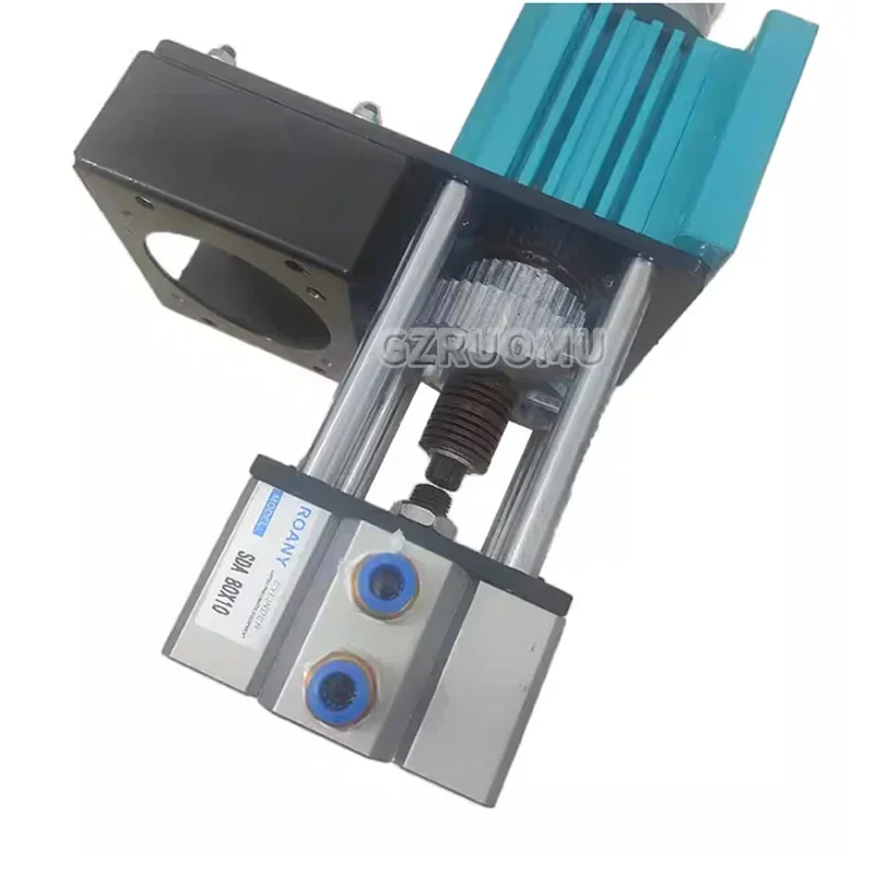 BT30 Unpowered Spindle Equipped With a Cylinder to Support Automatic Tool Change Suitable for Engraving Drilling Metal Recutting
BT30 Unpowered Spindle Equipped With a Cylinder to Support Automatic Tool Change Suitable for Engraving Drilling Metal Recutting