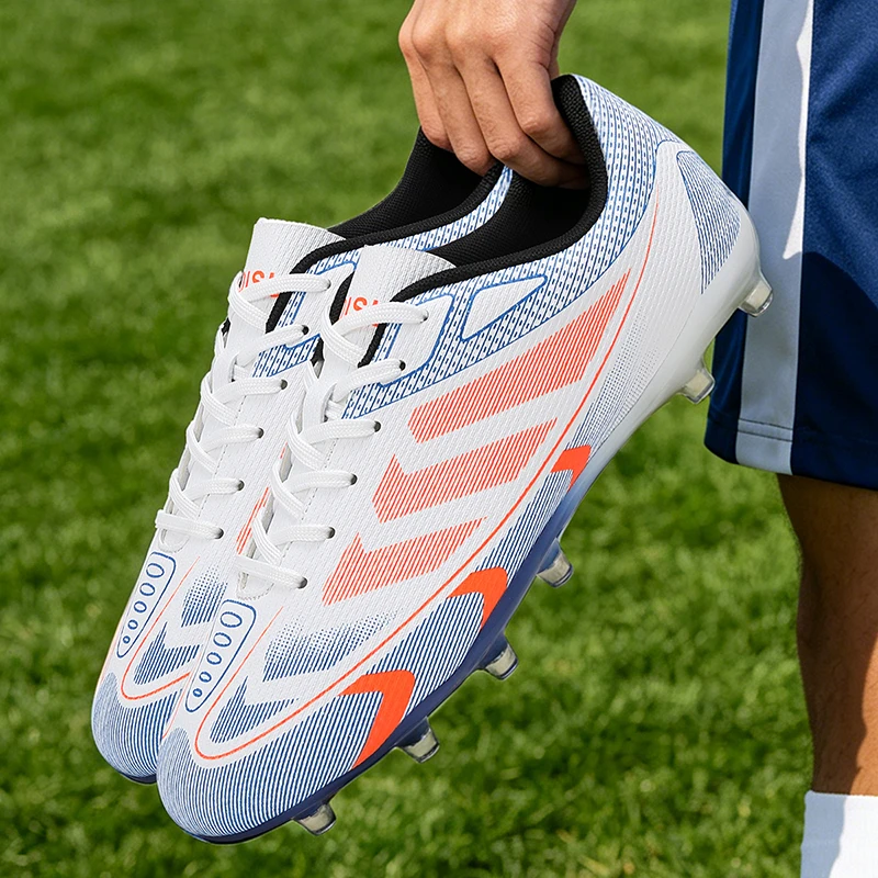Men Professional Football Boots Casual Original Resistant Grass Male Outdoor Training Soccer Shoes Comfortable Football Shoes
Men Professional Football Boots Casual Original Resistant Grass Male Outdoor Training Soccer Shoes Comfortable Football Shoes