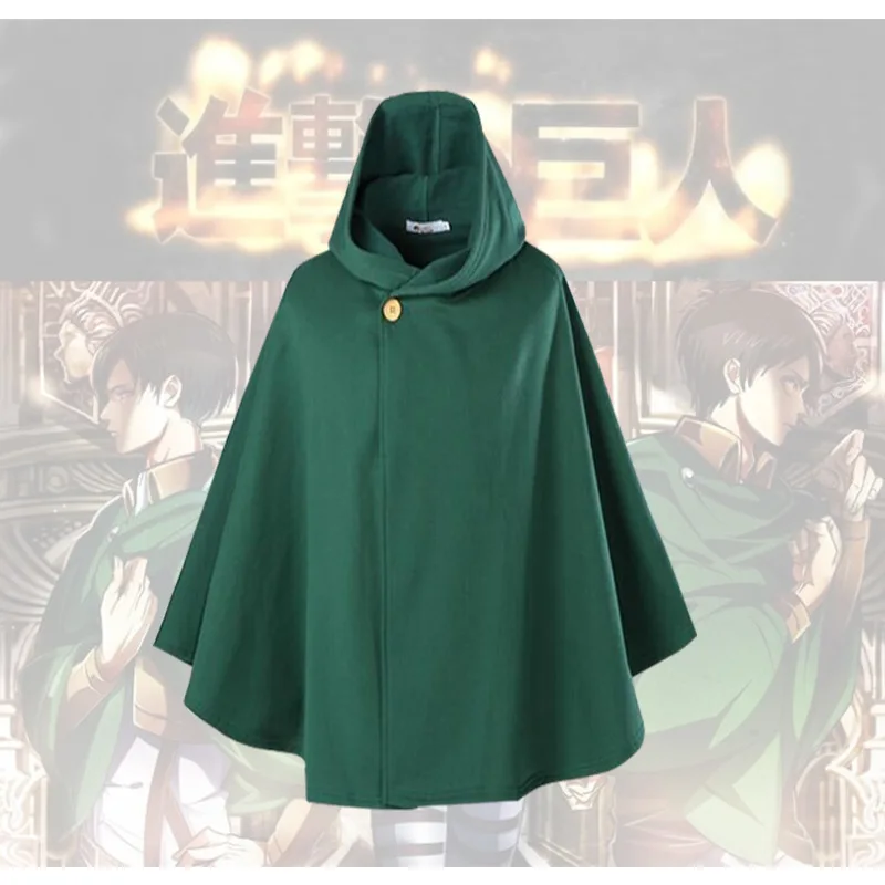 Attack On Titan Cosplay Costume Survey Corps Cape Eren Jacket Halloween Cosplay Costume
Attack On Titan Cosplay Costume Survey Corps Cape Eren Jacket Halloween Cosplay Costume