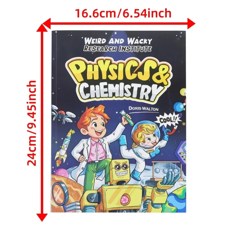 Weird and Bizarre Research Institute: Physics and Chemistry - Interesting STEM Science Books, Educational and Learning Gifts
Weird and Bizarre Research Institute: Physics and Chemistry - Interesting STEM Science Books, Educational and Learning Gifts