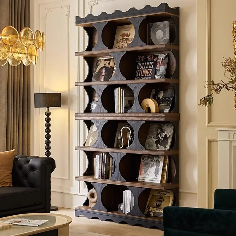 Classical Style Medieval Red Oak Bookshelf Storage Bookcase for Home Decor
Classical Style Medieval Red Oak Bookshelf Storage Bookcase for Home Decor