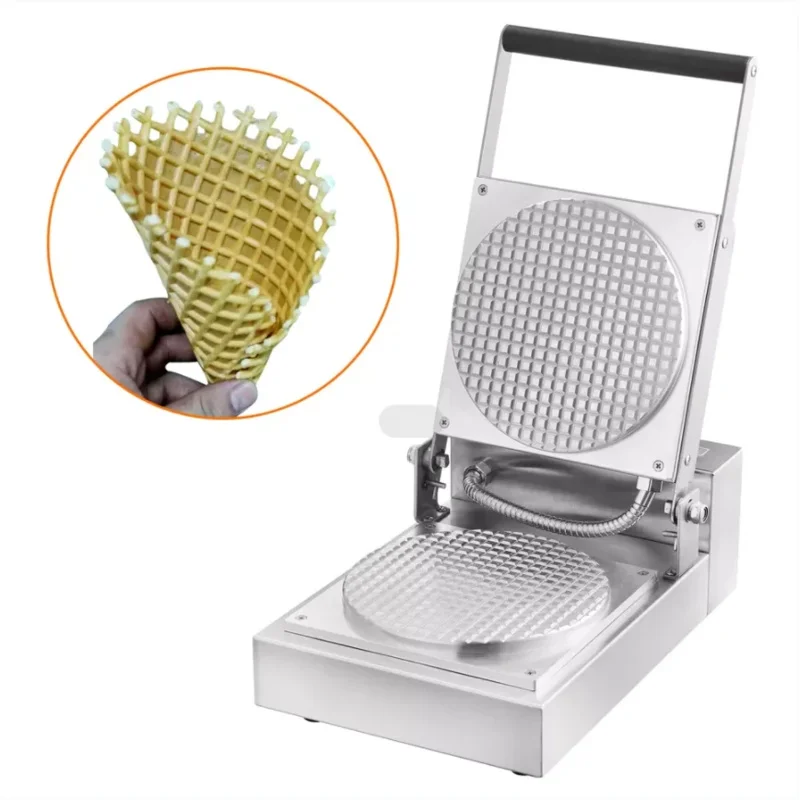 2MM Groove Waffle with Custom Commercial Ice Cream Cone Skin Making Machine
2MM Groove Waffle with Custom Commercial Ice Cream Cone Skin Making Machine