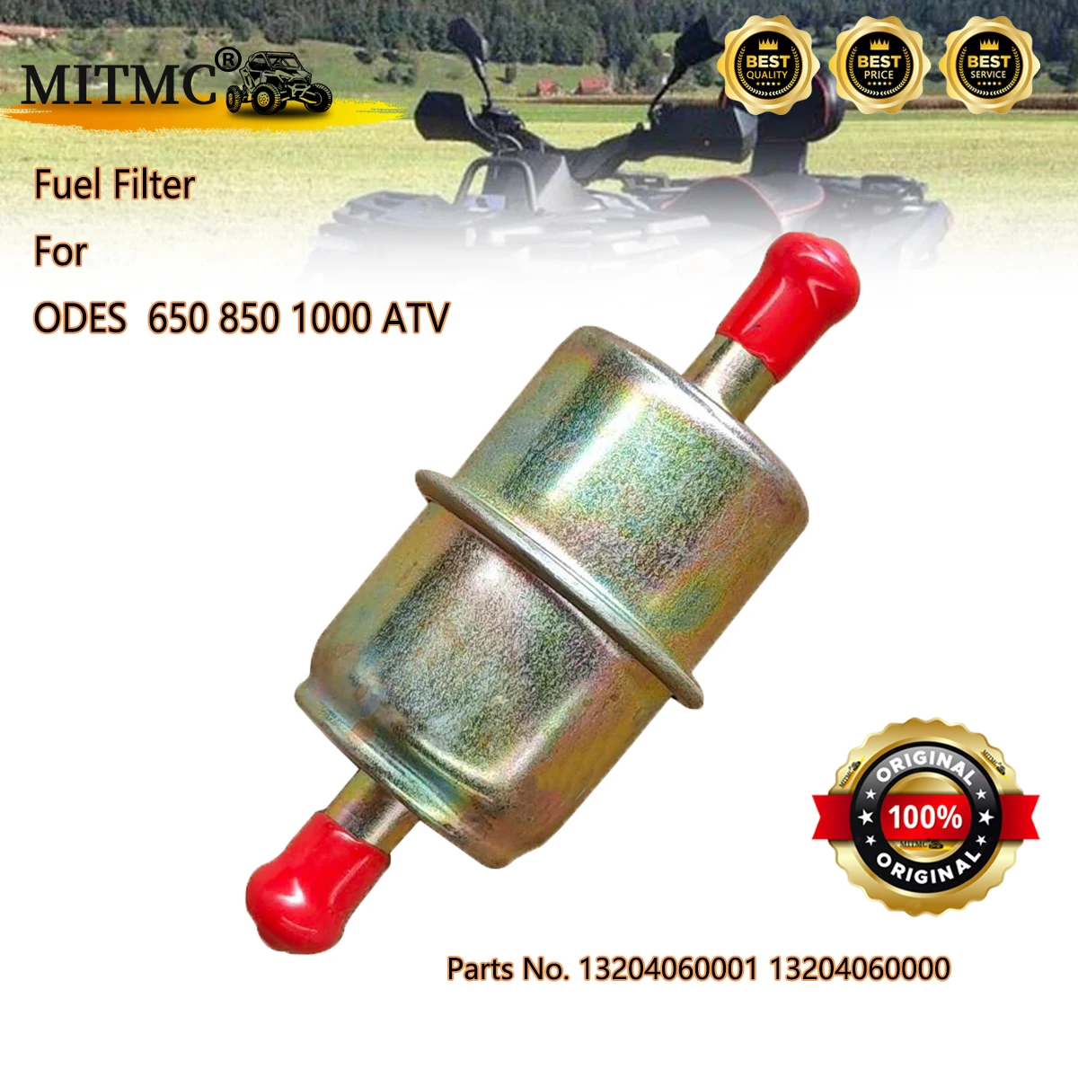 Original Fuel Filter For Odes ATV 650 800 1000 UTV 800 Dominator X2 X4 Quad ATV 13204060001 13204060000
Original Fuel Filter For Odes ATV 650 800 1000 UTV 800 Dominator X2 X4 Quad ATV 13204060001 13204060000