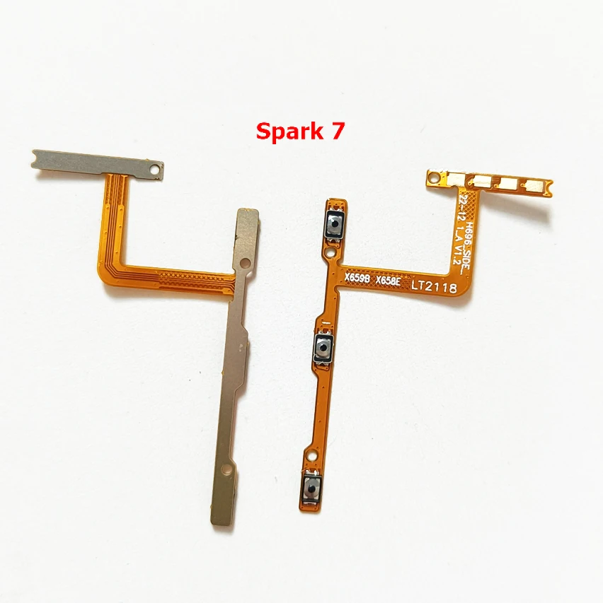 10PCS Power Button Volume Switch On Off Key Flex Cable For Itel A36 A37 P36 P37 For Infinix Tecno Spark 10 Pro 7 5 6 Go 8 9 Lite
10PCS Power Button Volume Switch On Off Key Flex Cable For Itel A36 A37 P36 P37 For Infinix Tecno Spark 10 Pro 7 5 6 Go 8 9 Lite