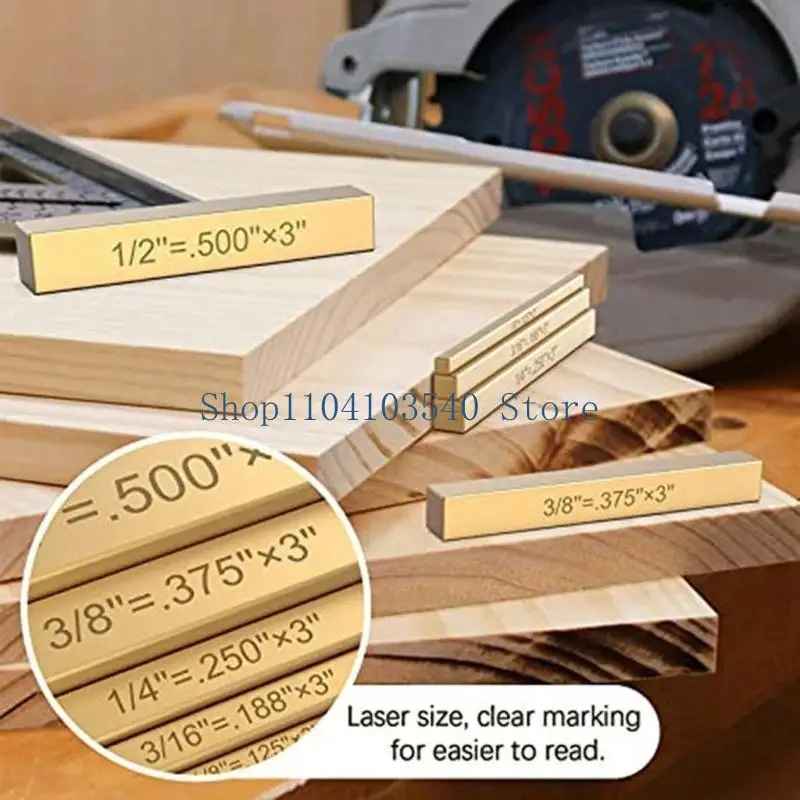 02DC Metal Gauge Pack Metal Height Block Engraved 5pcs/set for Accurate Adjustments
02DC Metal Gauge Pack Metal Height Block Engraved 5pcs/set for Accurate Adjustments