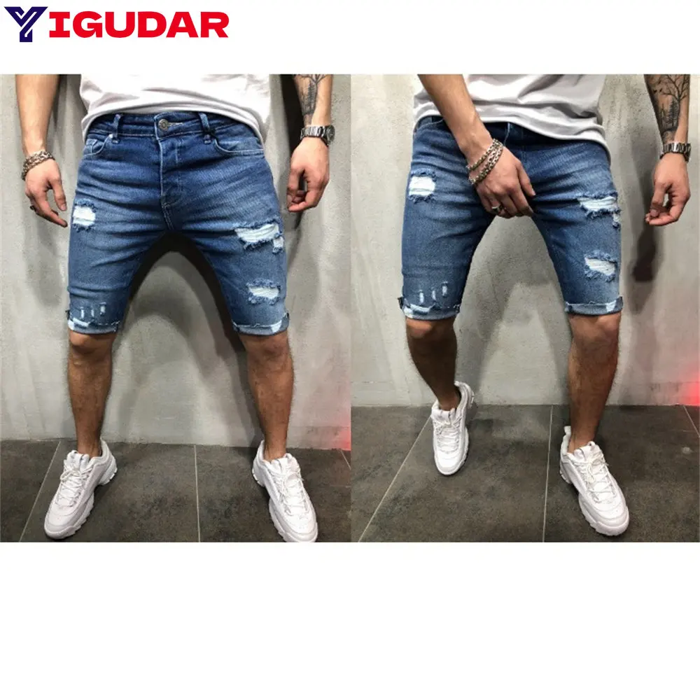2025 New Men Stretch Short Jeans Fashion Casual Slim Fit High Quality Elastic Denim Shorts Male Hole Out Short Jeans men pants
2025 New Men Stretch Short Jeans Fashion Casual Slim Fit High Quality Elastic Denim Shorts Male Hole Out Short Jeans men pants