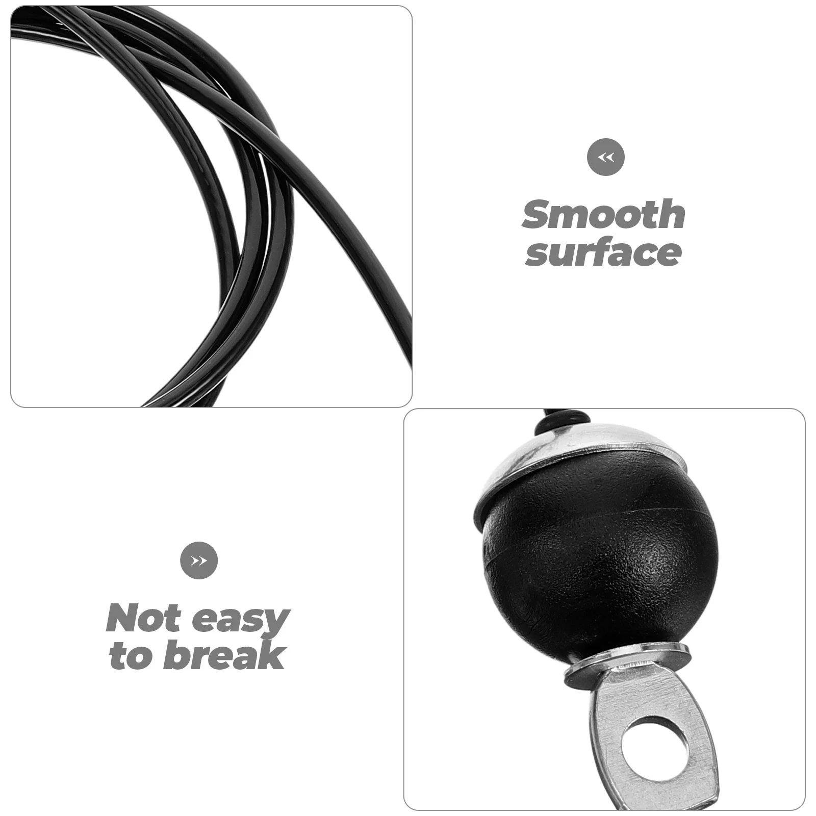 Professional Workout Cable Multi-Function Replacement Cable Suitable for Beginners to Athletes Exercise Machine Attachments
Professional Workout Cable Multi-Function Replacement Cable Suitable for Beginners to Athletes Exercise Machine Attachments