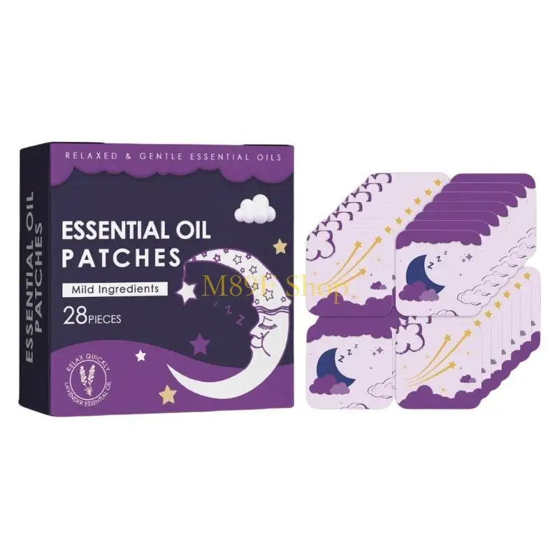 M89F 28 Pieces Comfortable Sleep Patches With Essential Oils Muscle Relaxation Patches For Quick Sleep And Stress Relief
M89F 28 Pieces Comfortable Sleep Patches With Essential Oils Muscle Relaxation Patches For Quick Sleep And Stress Relief