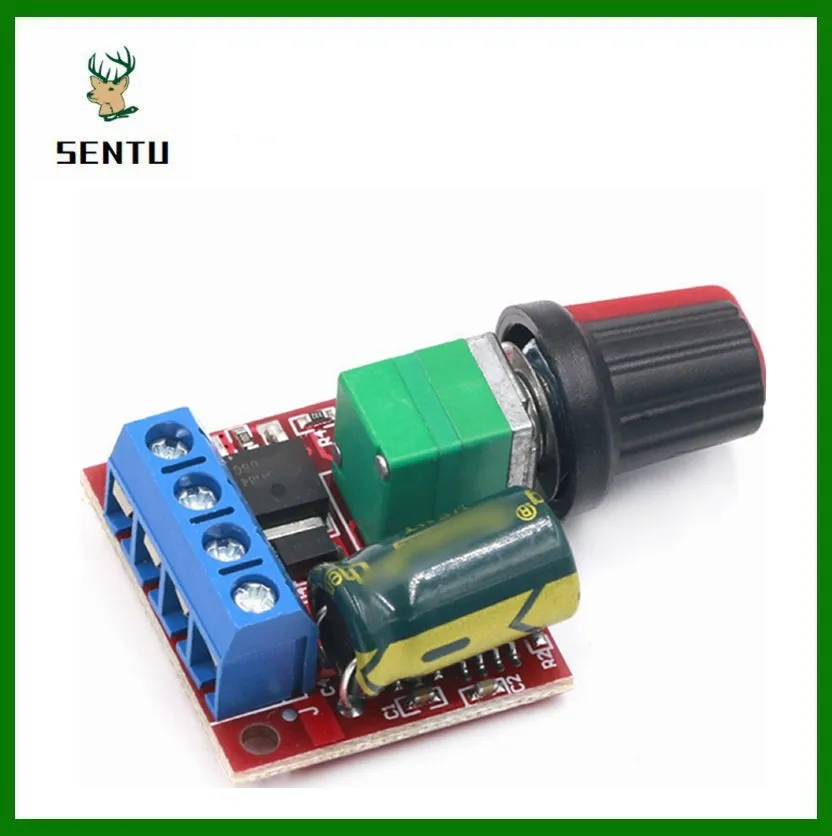 5A 90W PWM 12V DC Motor Speed Controller Module DC-DC 4.5V-35V Adjustable Speed Regulator Control Governor Switch 24V
5A 90W PWM 12V DC Motor Speed Controller Module DC-DC 4.5V-35V Adjustable Speed Regulator Control Governor Switch 24V