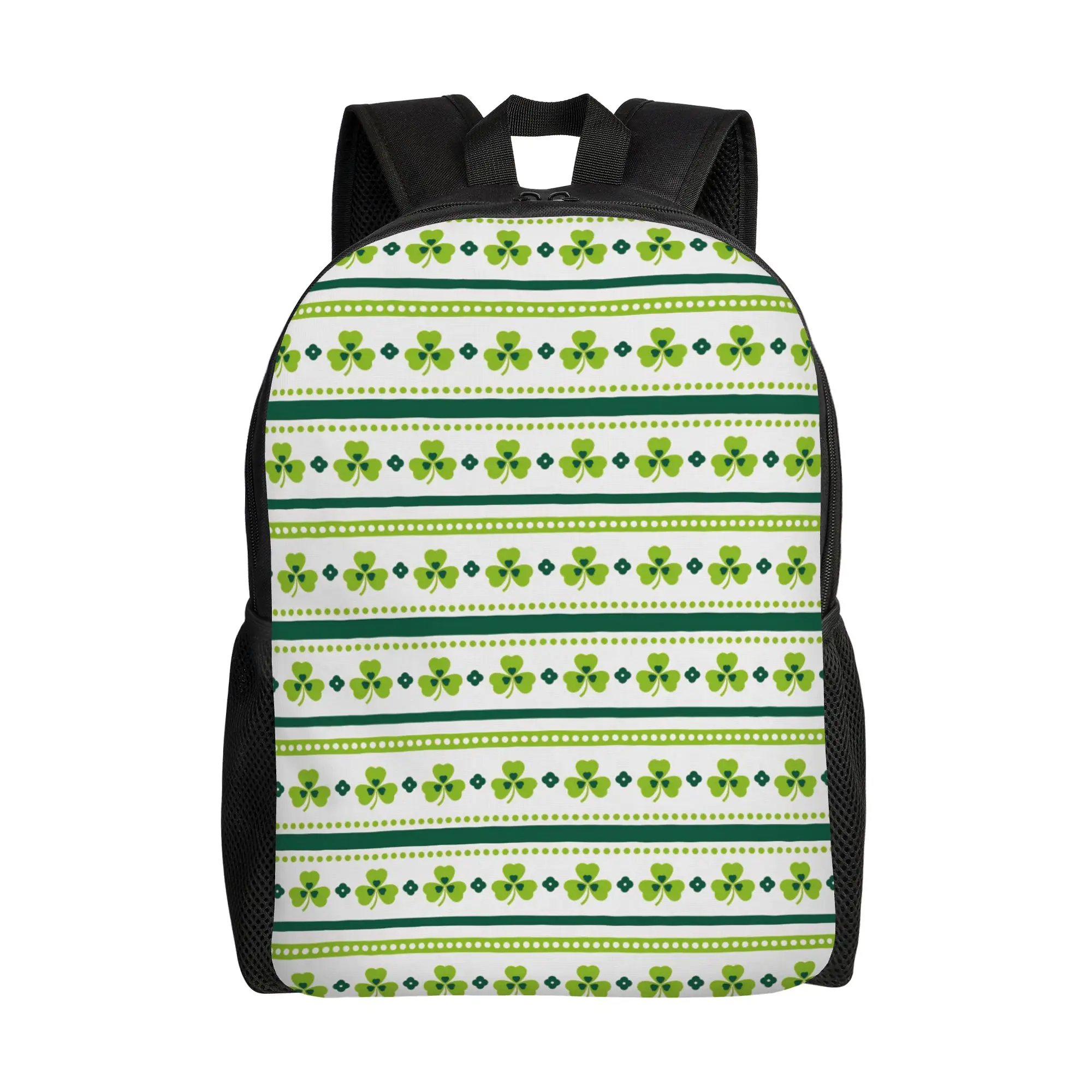 St Patrick's Day Irish Shamrock Clover Backpack Outdoor High School Business Daypack for Men Women Laptop Computer Canvas Bags
St Patrick's Day Irish Shamrock Clover Backpack Outdoor High School Business Daypack for Men Women Laptop Computer Canvas Bags