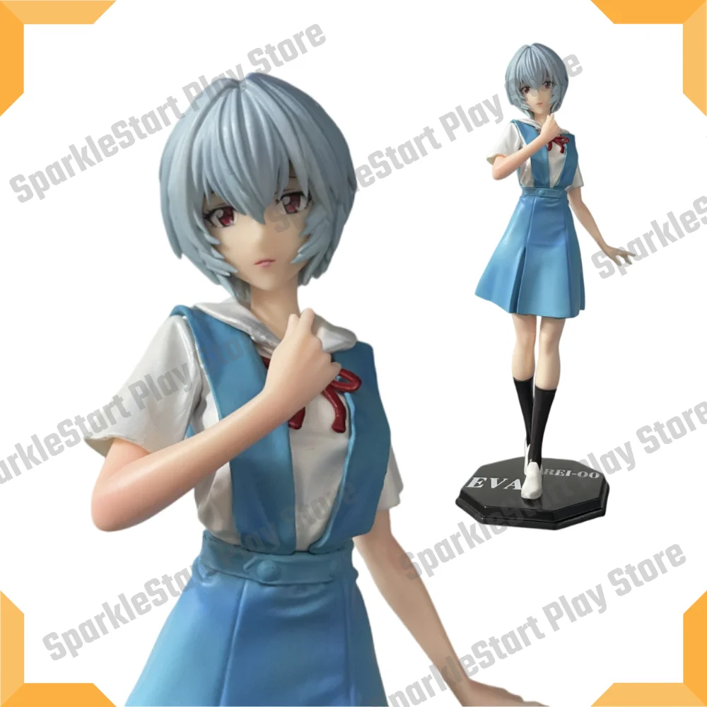 27cm Anime EVA Ayanami Rei school uniform standing posture Action Figure PVC Model statue Toys Desk Decor Collectible Gifts
27cm Anime EVA Ayanami Rei school uniform standing posture Action Figure PVC Model statue Toys Desk Decor Collectible Gifts