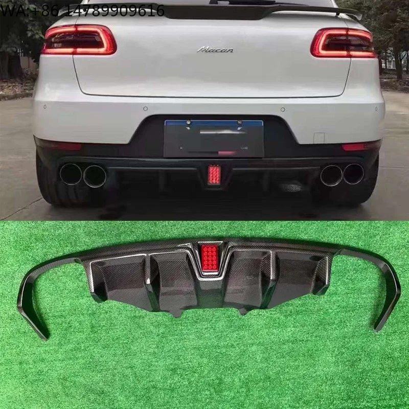 New High Quality Carbon Fiber Rear Diffuser with Exhaust and Light for S 2014-2019
New High Quality Carbon Fiber Rear Diffuser with Exhaust and Light for S 2014-2019