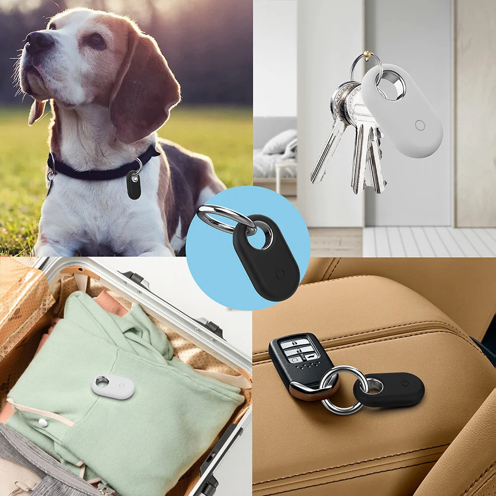 Silicone Case Protective Case Anti-Drop Protector Case Shockproof Protective Cover Waterproof with Keychain for Galaxy SmartTag2
Silicone Case Protective Case Anti-Drop Protector Case Shockproof Protective Cover Waterproof with Keychain for Galaxy SmartTag2