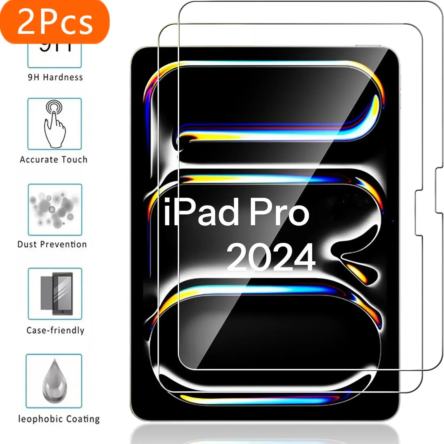 2 шт. Защитная пленка из закаленного стекла для iPad Pro 11 13 12.9 6. Mini 6 10.9 10.2 9.7 M2 M4 2024 Air 5 4 3 2 1 9 9th 10 10th Gen
2 шт. Защитная пленка из закаленного стекла для iPad Pro 11 13 12.9 6. Mini 6 10.9 10.2 9.7 M2 M4 2024 Air 5 4 3 2 1 9 9th 10 10th Gen