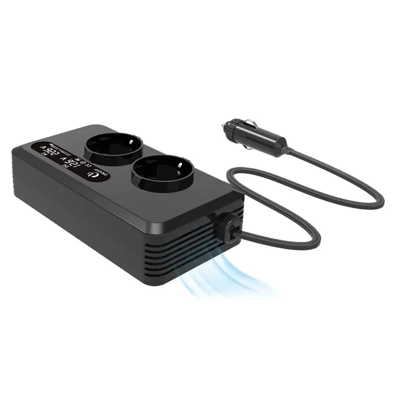 Type-C USB Fast Charging Car Inverter 200W DC 12V To AC 220V Transformer European Standard Sockets EU Plug
Type-C USB Fast Charging Car Inverter 200W DC 12V To AC 220V Transformer European Standard Sockets EU Plug