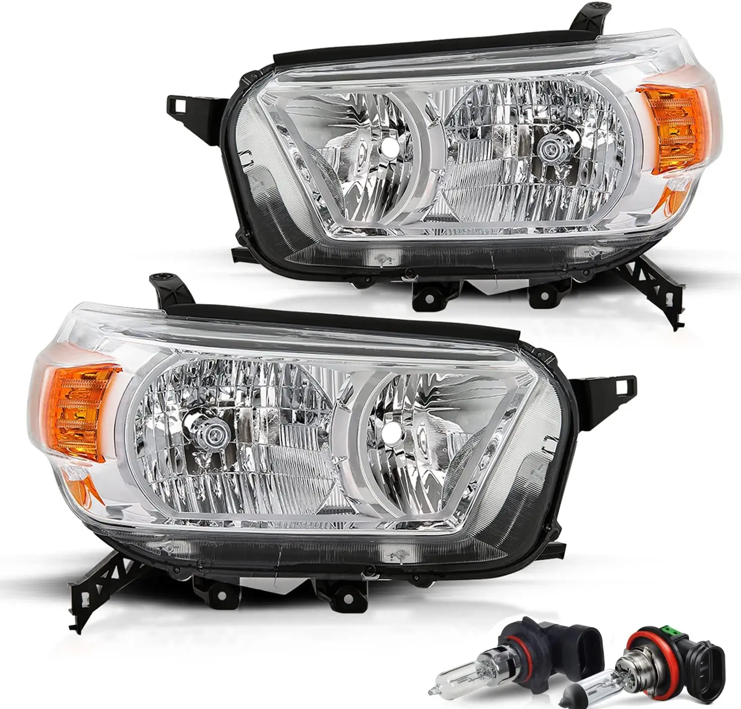 Лампы в сборе фар в комплекте, совместимые с Toyota 4Runner 2010 2011 2012 2013, 5-го поколения 4runner со стороны водителя и пассажира Ch
Лампы в сборе фар в комплекте, совместимые с Toyota 4Runner 2010 2011 2012 2013, 5-го поколения 4runner со стороны водителя и пассажира Ch