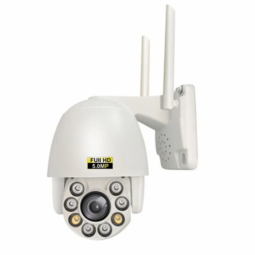 Tuya Smart Color Night Vision 5MP WIFI 5X Zoom Wireless PTZ IP Camera Speed Dome CCTV Security Two Way Audio
Tuya Smart Color Night Vision 5MP WIFI 5X Zoom Wireless PTZ IP Camera Speed Dome CCTV Security Two Way Audio