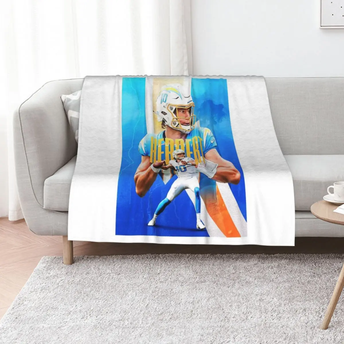 Justin Herbert Throw Blanket Polar Vintage Luxury St Travel Blankets
Justin Herbert Throw Blanket Polar Vintage Luxury St Travel Blankets