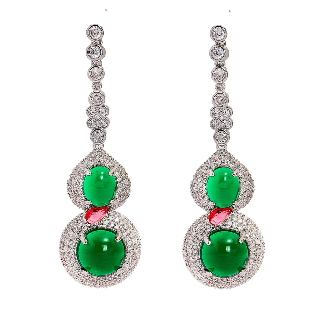 luxury earrings green gourd long tassel pendant jewelry evening party wedding earrings Chinease style anniversary gift women
luxury earrings green gourd long tassel pendant jewelry evening party wedding earrings Chinease style anniversary gift women