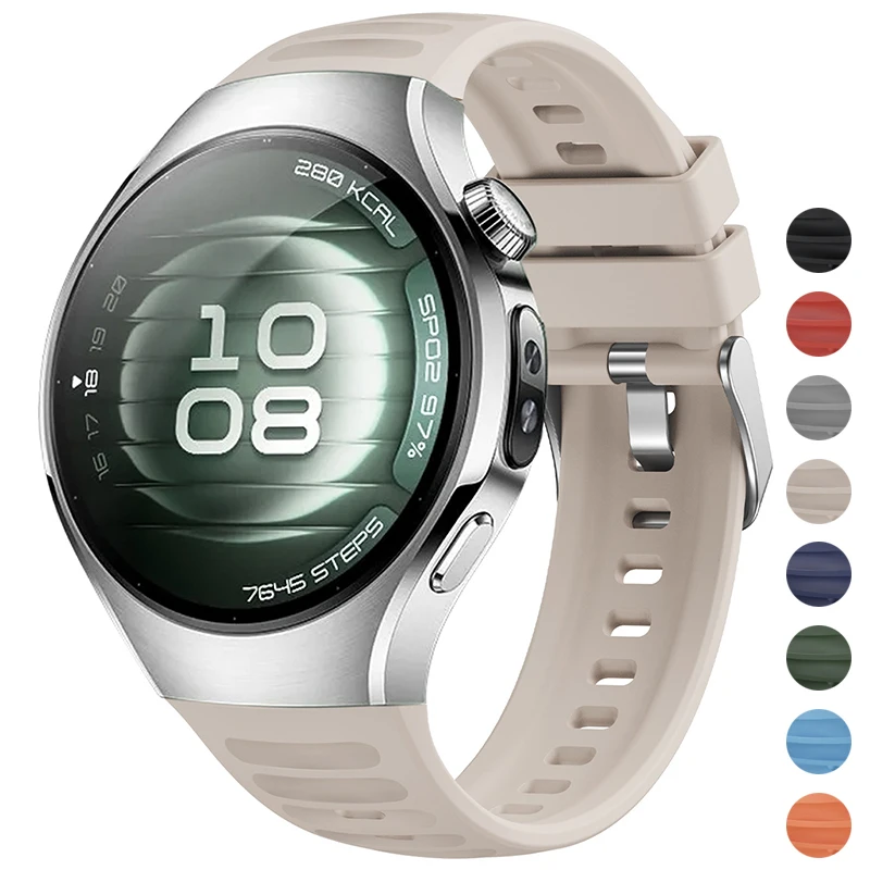 Силиконовый ремешок для Huawei Watch 5, 46 мм, резиновая лента без зазоров для Huawei Watch 5, 42 мм, деловой быстросъемный ремешок 
Силиконовый ремешок для Huawei Watch 5, 46 мм, резиновая лента без зазоров для Huawei Watch 5, 42 мм, деловой быстросъемный ремешок