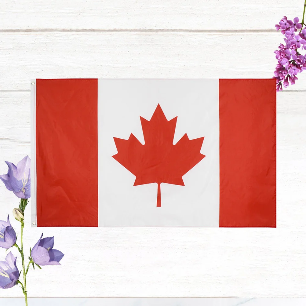 Canada Flag 90x150cm Polyester Cheering National Flag Double Hole Hangable Banner for Parade Party Event
Canada Flag 90x150cm Polyester Cheering National Flag Double Hole Hangable Banner for Parade Party Event