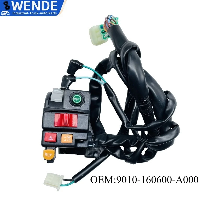 Handlebar Switch 9010160600A000 For CFMoto CForce 450 500 550 600 800 X5 X6 X8 ATV Quad Left Control Assembly 9010-160600-A000
Handlebar Switch 9010160600A000 For CFMoto CForce 450 500 550 600 800 X5 X6 X8 ATV Quad Left Control Assembly 9010-160600-A000