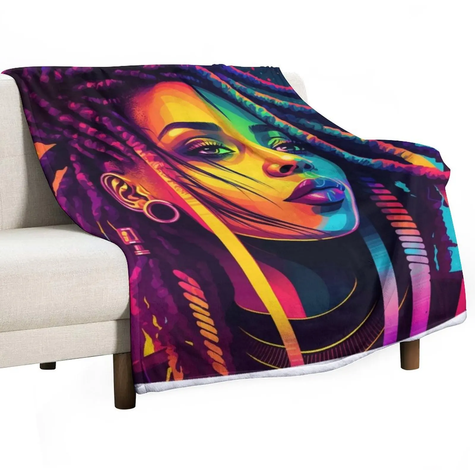 Vibrant Hip-hop Colorful Locs, Dreadlock beauty artwork Throw Blanket Quilt bed plaid For Baby Luxury Brand Blankets
Vibrant Hip-hop Colorful Locs, Dreadlock beauty artwork Throw Blanket Quilt bed plaid For Baby Luxury Brand Blankets