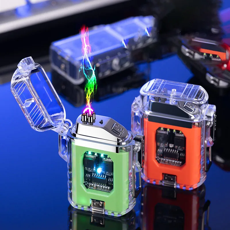 LED Display Electric Pulse Lighter,Flameless Plasma,USB Double Arc Lighter,Outdoor Portable,Windproof Cigar Lighter,Men's Gifts
LED Display Electric Pulse Lighter,Flameless Plasma,USB Double Arc Lighter,Outdoor Portable,Windproof Cigar Lighter,Men's Gifts