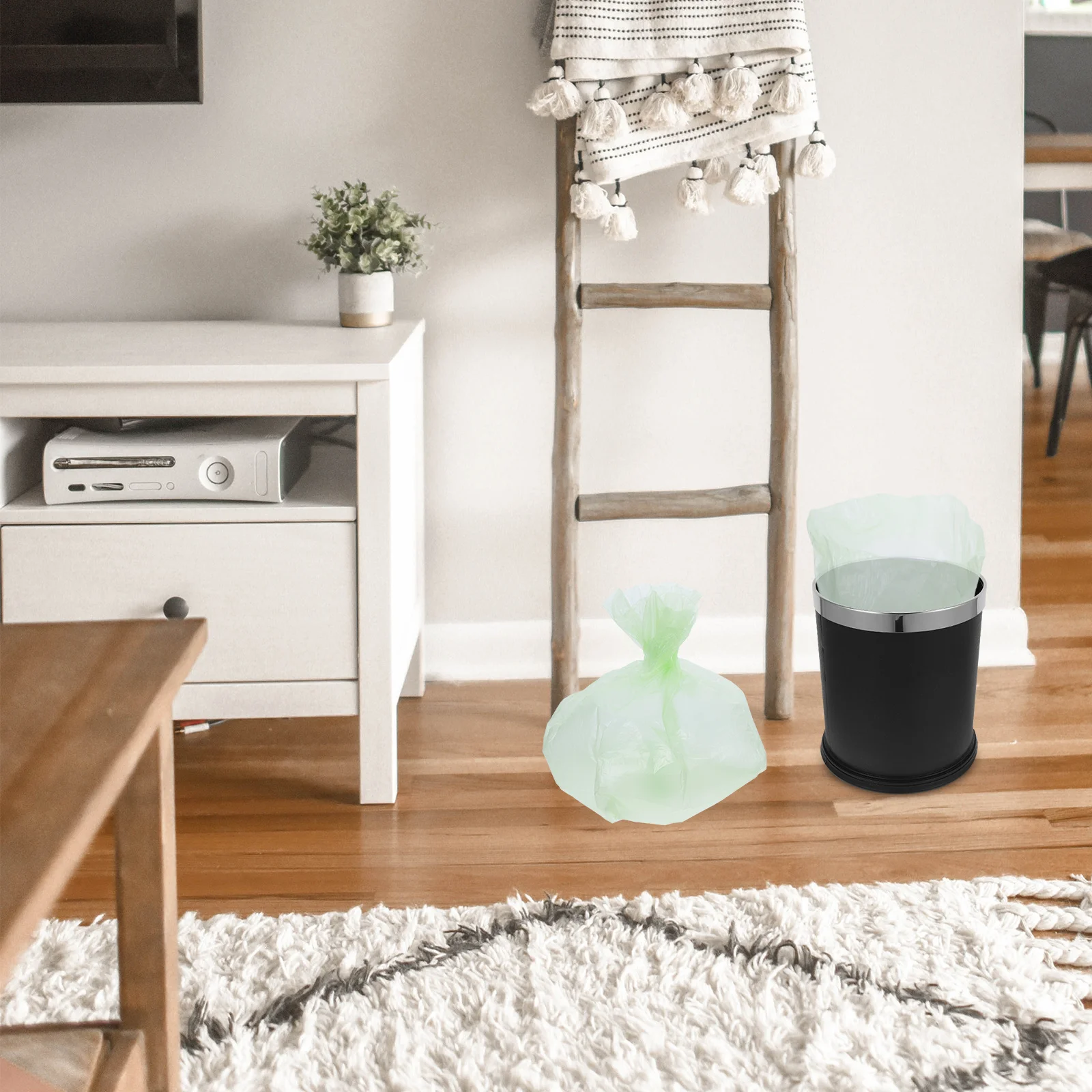 5 Rolls Strong Biodegradable Trash Bags Leak Proof Plastic Garbage Bags for Home Kitchen Bathroom Office Indoor Use
5 Rolls Strong Biodegradable Trash Bags Leak Proof Plastic Garbage Bags for Home Kitchen Bathroom Office Indoor Use