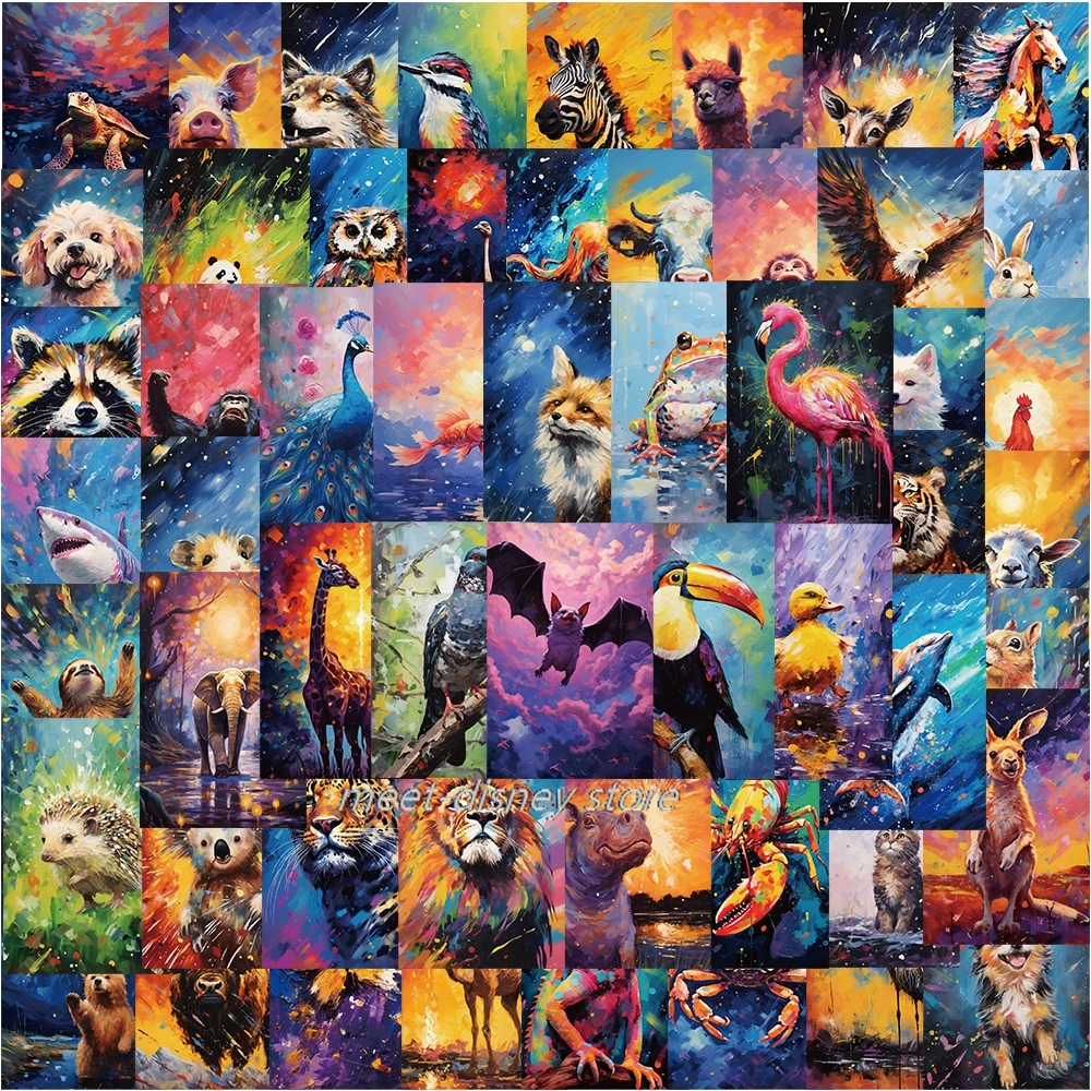 50PCS Galaxy Colored Animals Sticker Creative Kawaii PVC Phone Personality Luggage Guitar DIY Skateboards Laptop Decals Sticker
50PCS Galaxy Colored Animals Sticker Creative Kawaii PVC Phone Personality Luggage Guitar DIY Skateboards Laptop Decals Sticker