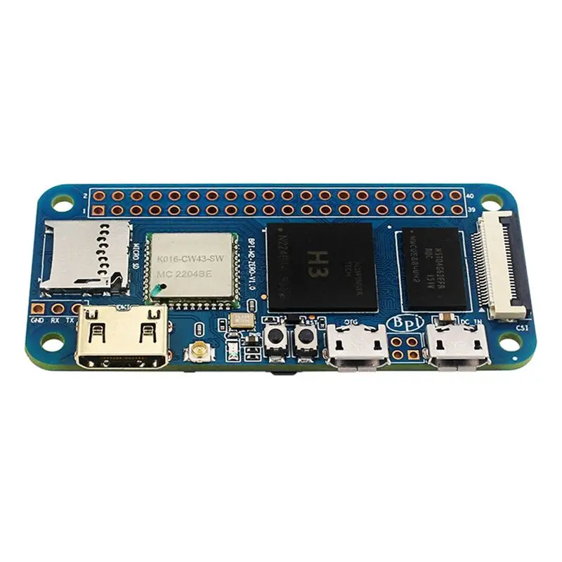 BNVN-Banana Pi BPI-M2 Zero Quad Core Single-Board Extension Board Computer Alliwnner H2+ Same As Raspberry Pi Zero W
BNVN-Banana Pi BPI-M2 Zero Quad Core Single-Board Extension Board Computer Alliwnner H2+ Same As Raspberry Pi Zero W