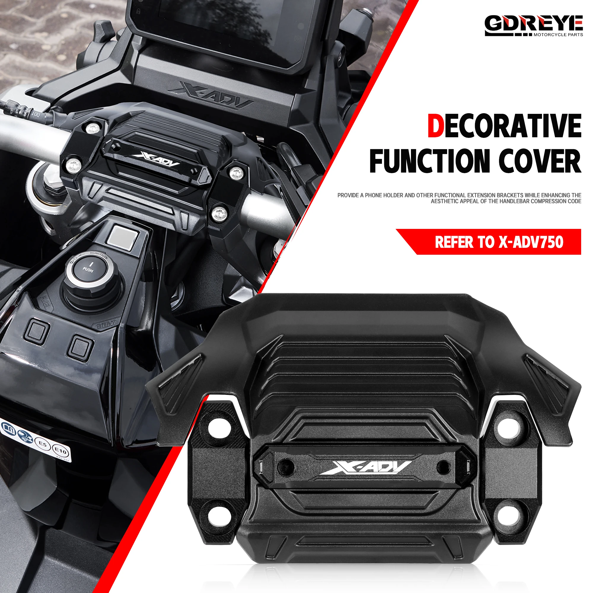 For Honda X-ADV 750 XADV 750 2025-2026 Motorcycle XADV750 Mounting Clamp Line Masking Expansion Cover Handlebar Decorative Cover
For Honda X-ADV 750 XADV 750 2025-2026 Motorcycle XADV750 Mounting Clamp Line Masking Expansion Cover Handlebar Decorative Cover
