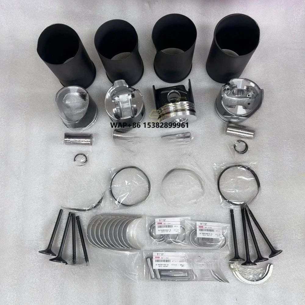 Hot Sell Overhaul Repair Kit for Isuzu 4BG1 6BG1 1-87814105-0 4JJ1 4HL1 4HF1 4JA1 4JB1 4HG1 6BD1 Engine Spare Parts Liner Kit
Hot Sell Overhaul Repair Kit for Isuzu 4BG1 6BG1 1-87814105-0 4JJ1 4HL1 4HF1 4JA1 4JB1 4HG1 6BD1 Engine Spare Parts Liner Kit