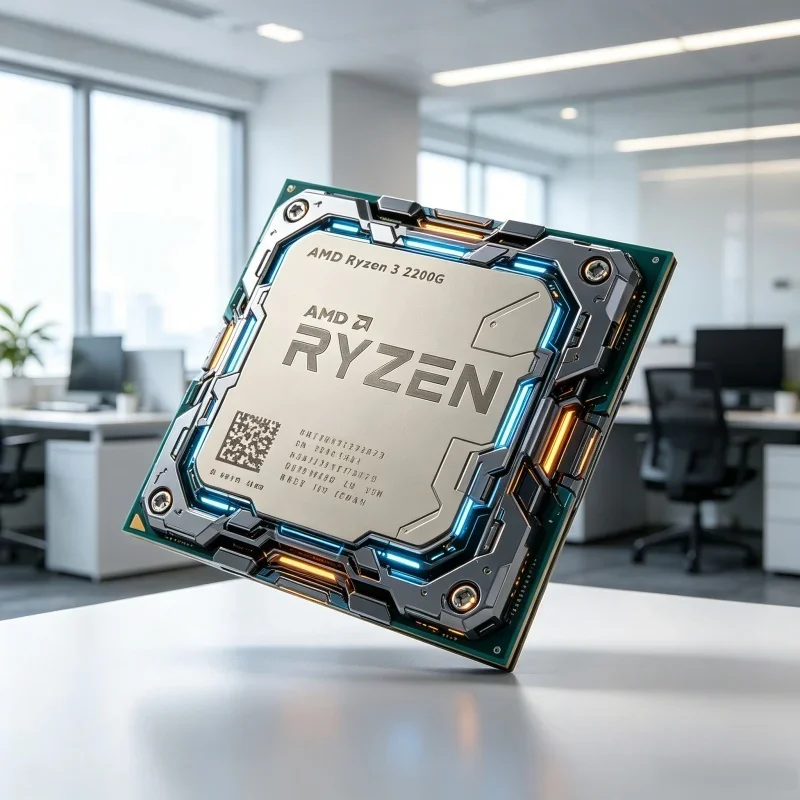 AMD Quad-Core Quad-Thread CPU Ryzen 3 2200G R3 2200G 3.5 GHz Zen 14nm YD2200C5M4MFB Socket AM4 Without cooler
AMD Quad-Core Quad-Thread CPU Ryzen 3 2200G R3 2200G 3.5 GHz Zen 14nm YD2200C5M4MFB Socket AM4 Without cooler