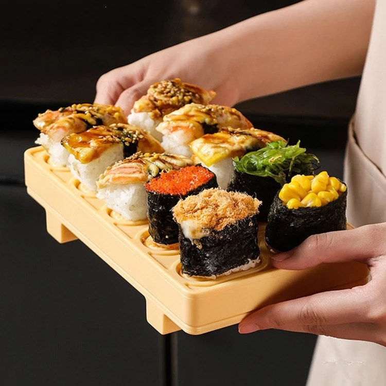 Japanese Sushi Making Tools Onigiri Mold Set Household Rice Cooking Press Model
Japanese Sushi Making Tools Onigiri Mold Set Household Rice Cooking Press Model