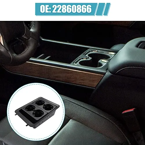 Center Console Cup Holder Trim Panel And Storage Tray Compatible With 2007–2013 Silverado 1500, 2007–2014 Yukon
Center Console Cup Holder Trim Panel And Storage Tray Compatible With 2007–2013 Silverado 1500, 2007–2014 Yukon