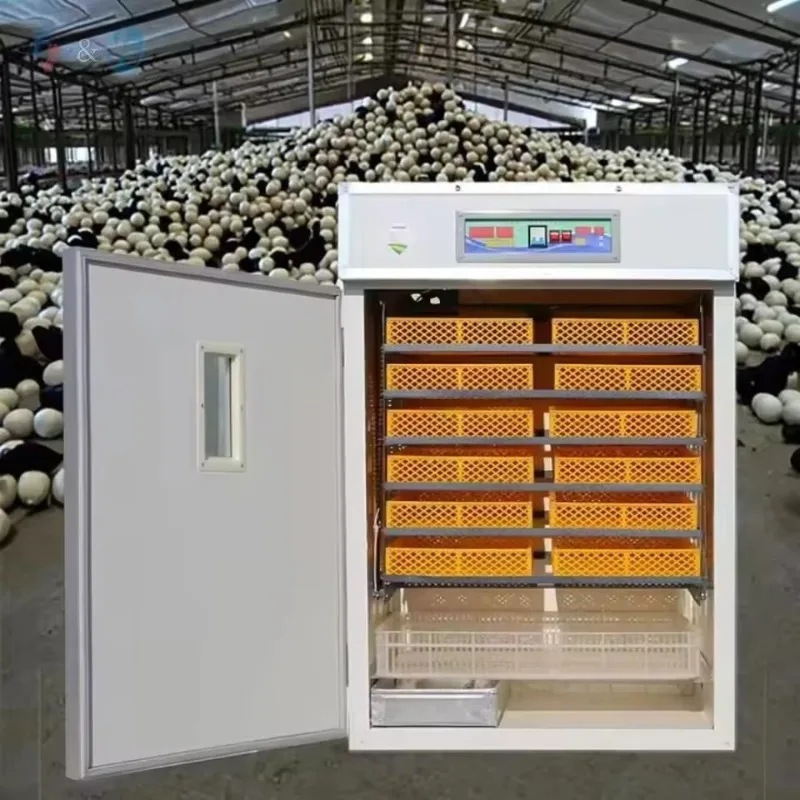 Fully Automatic Large Capacity Incubator,88 to 5280 Eggs Poultry Hatcher Machine,Commercial Egg Incubator for Chicken Duck
Fully Automatic Large Capacity Incubator,88 to 5280 Eggs Poultry Hatcher Machine,Commercial Egg Incubator for Chicken Duck