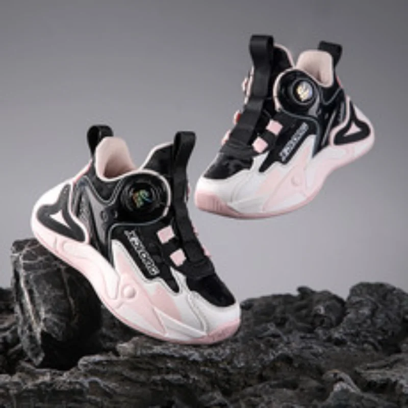 2025 spring new mesh breathable rotary buckle children's sports shoes children's shoes basketball shoes
2025 spring new mesh breathable rotary buckle children's sports shoes children's shoes basketball shoes
