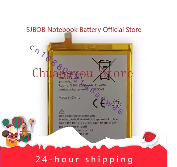 For Tecno C9 Mobile Phone BL-30NT Built-in Battery 3000MAh Brand New Lithium Battery Battery
For Tecno C9 Mobile Phone BL-30NT Built-in Battery 3000MAh Brand New Lithium Battery Battery