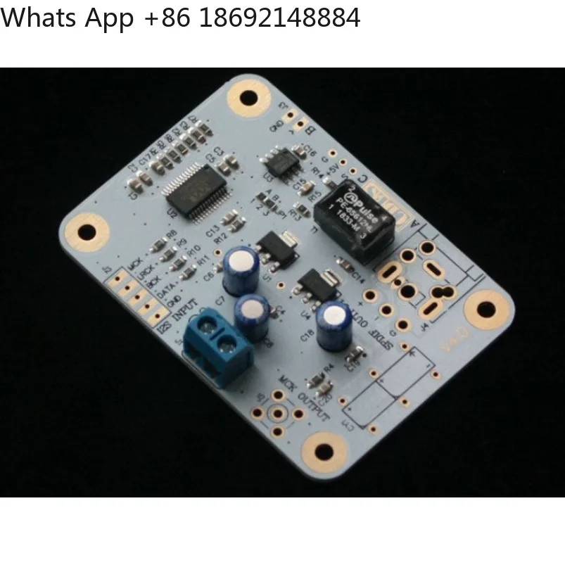 WM8805 I2S to SPDIF coaxial, CD machine increases coaxial output, supports 44.1K -192K V4
WM8805 I2S to SPDIF coaxial, CD machine increases coaxial output, supports 44.1K -192K V4