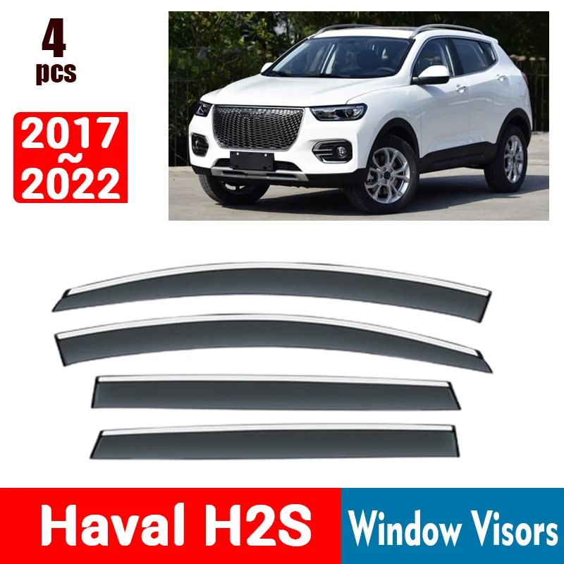 FOR Haval H2S 2017-2022 Window Visors Rain Guard Windows Rain Cover Deflector Awning Shield Vent Guard Shade Cover Trim
FOR Haval H2S 2017-2022 Window Visors Rain Guard Windows Rain Cover Deflector Awning Shield Vent Guard Shade Cover Trim