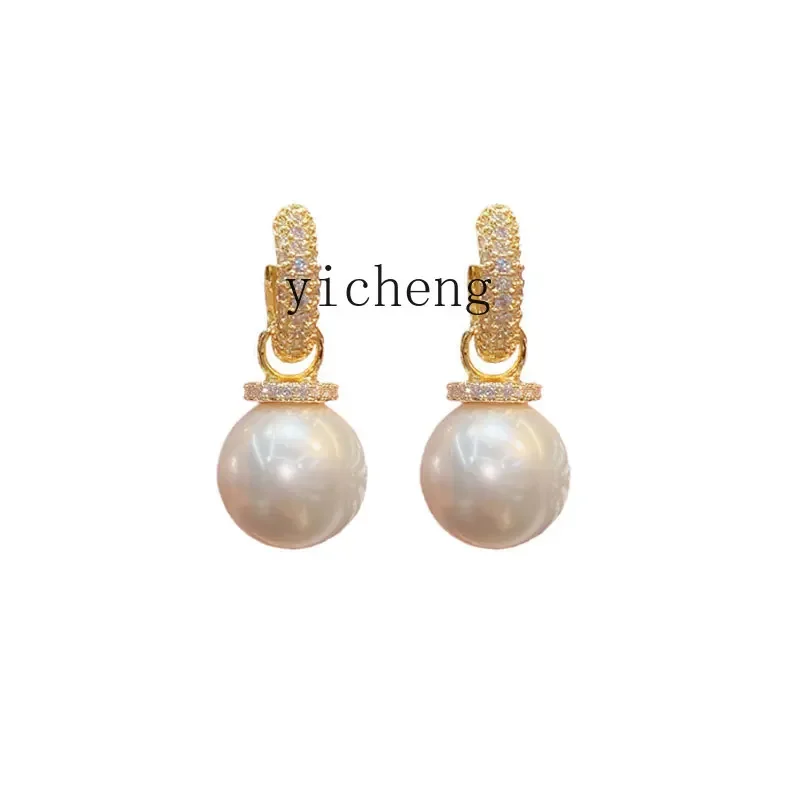 XL pearl earrings high-end stud earrings women's light luxury temperament earrings
XL pearl earrings high-end stud earrings women's light luxury temperament earrings
