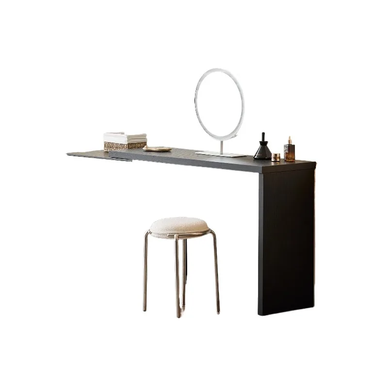Retro bedroom retractable dresser integrated corner makeup table premium bedside storage cabinet
Retro bedroom retractable dresser integrated corner makeup table premium bedside storage cabinet