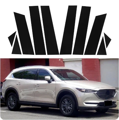 Для Mazda CX-8 2018-2023 украшение окна автомобиля дверная рама ярко-черная наклейка на центральную стойку аксессуары
Для Mazda CX-8 2018-2023 украшение окна автомобиля дверная рама ярко-черная наклейка на центральную стойку аксессуары