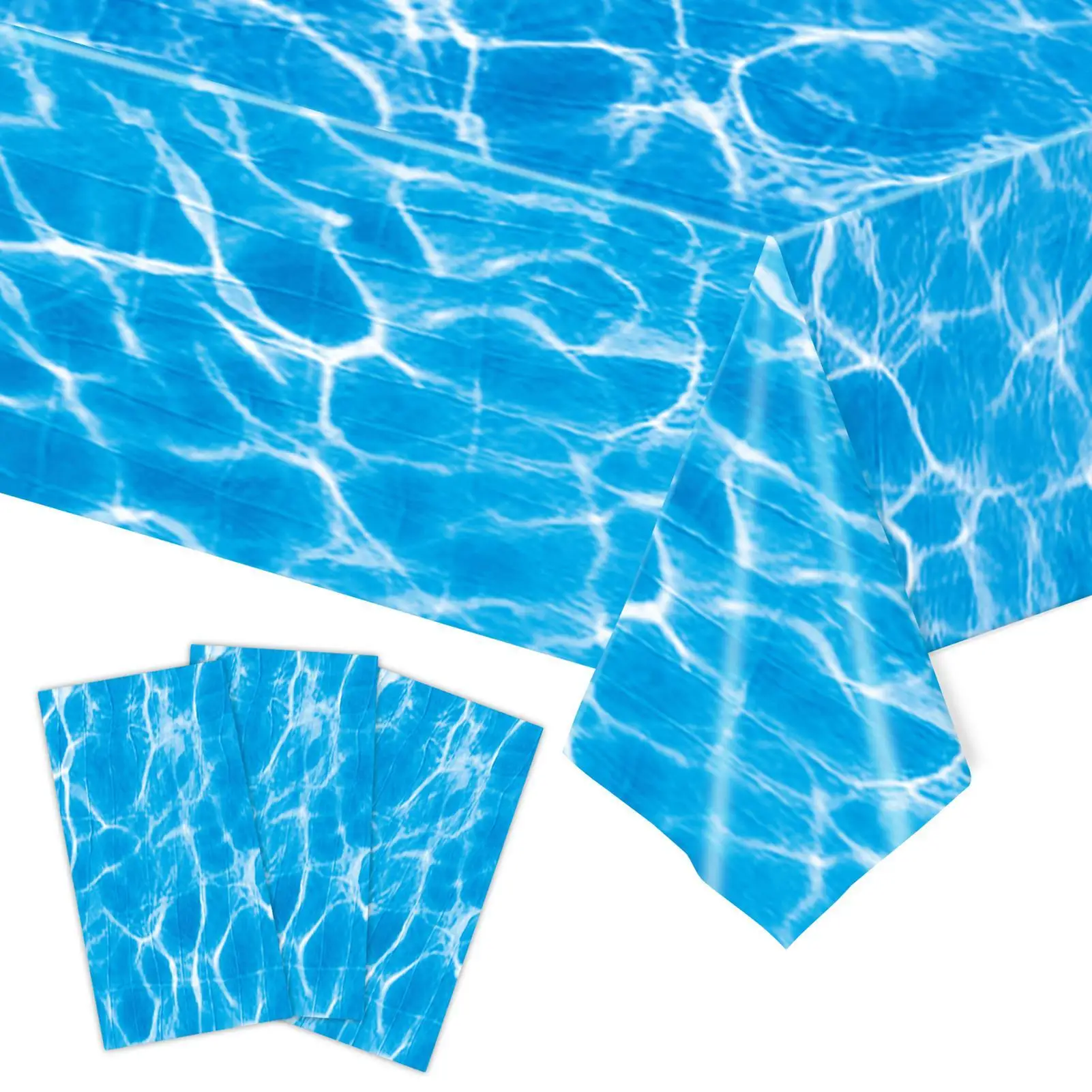 Ocean Theme Party Tablecloth Summer Beach Water Wave Table Cover Beach Pool Birthday Baby Shower Supplies
Ocean Theme Party Tablecloth Summer Beach Water Wave Table Cover Beach Pool Birthday Baby Shower Supplies