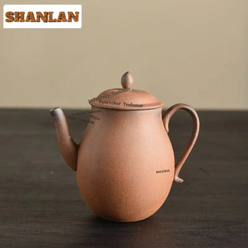 150ml Coarse Pottery Old Rock Mud Teapot Traditional Tea Infuser Pot Tea Soaking Kettle With Ball Hole Drinkware Collection
150ml Coarse Pottery Old Rock Mud Teapot Traditional Tea Infuser Pot Tea Soaking Kettle With Ball Hole Drinkware Collection