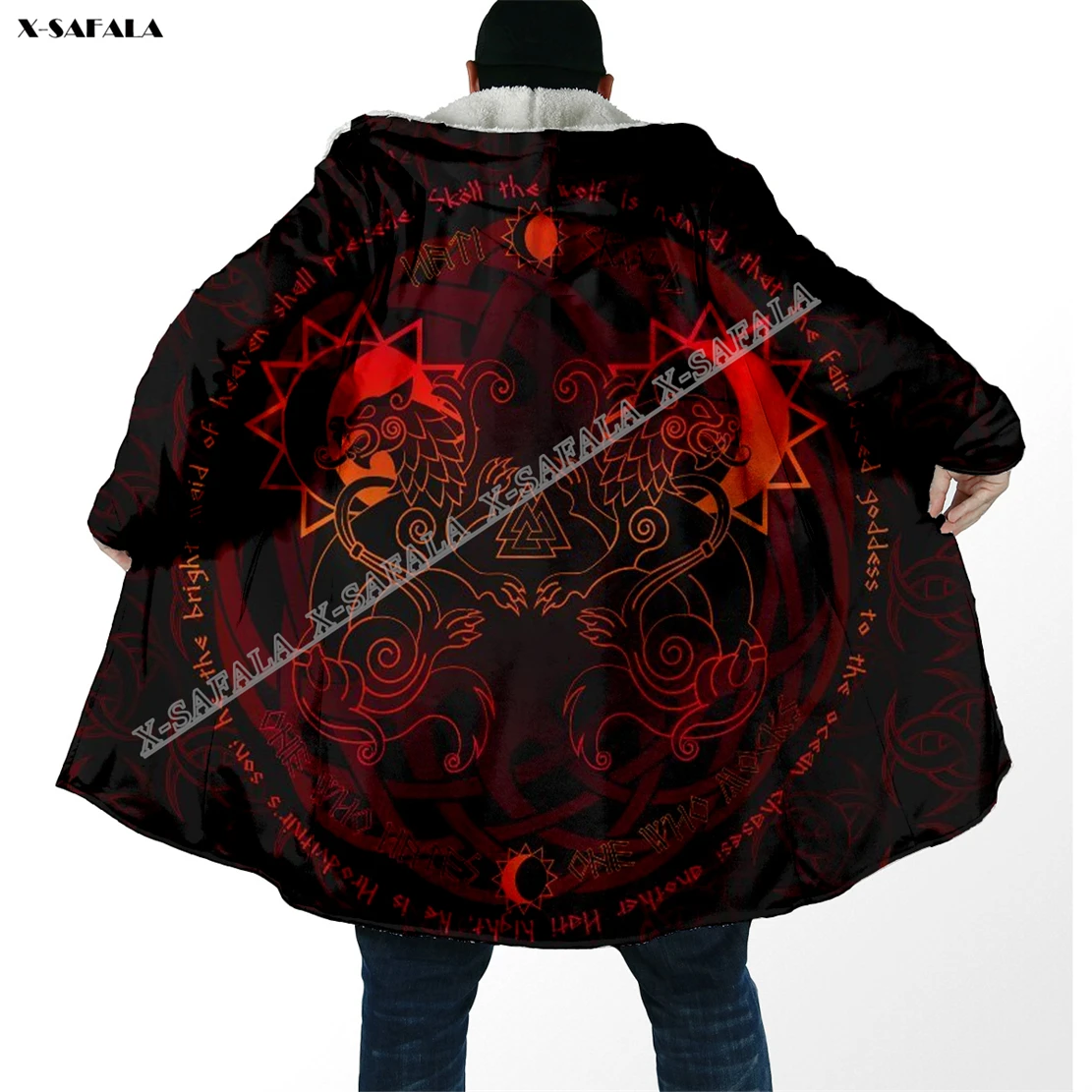 Hati Skull Viking Tattoo 3D накидка с принтом Толстое Зимнее теплое одеяло с капюшоном, флисовое мужское и женское уличное пальто
Hati Skull Viking Tattoo 3D накидка с принтом Толстое Зимнее теплое одеяло с капюшоном, флисовое мужское и женское уличное пальто